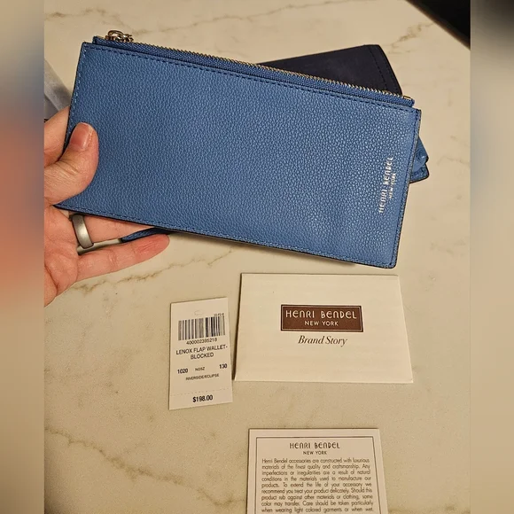 NWT HENRI BENDEL WALLET WITH STRAP - Picture 10 of 10